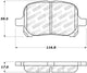StopTech Street Touring Brake Pads