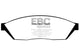 EBC 82-84 Honda Civic Hatchback 1.3 (4 Speed) Greenstuff Front Brake Pads