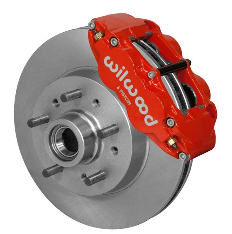 Wilwood Narrow Superlite 6R Front Kit 11.86in Slotted Rotor w/ Lines 60-63 GM C10 Truck