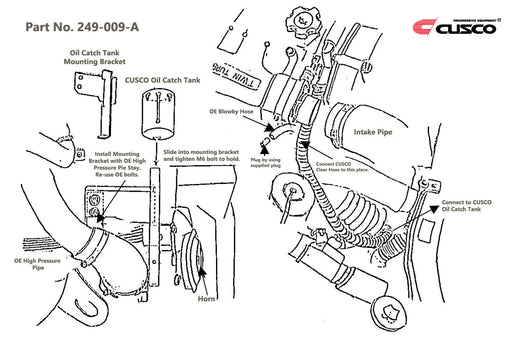 Cusco Oil Catch Can Z32 Nissan 300zx