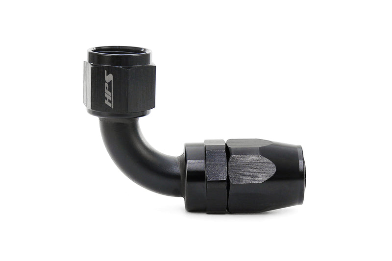 HPS -8 90 Reusable Hose End 6061 Aluminum (250-9008)