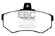 EBC 84-87 Audi 4000 1.8 Ultimax2 Front Brake Pads