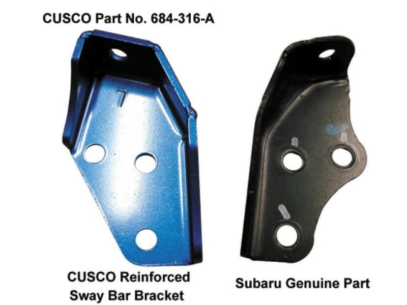 Cusco Rear Harder Sway Bar Bracket 03-09 Subaru Legacy GT(Does Not Fit USDM) Special Order