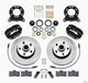 Wilwood Forged Dynalite-M Front Kit 11.30in 1 PC Rotor&Hub 1970-1973 Mustang Disc & Drum Spindle