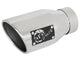 aFe MACH Force-Xp Universal Exhaust Tip 3 IN Inlet x 4-1/2 IN Outlet x 9 IN L- Polished Tip