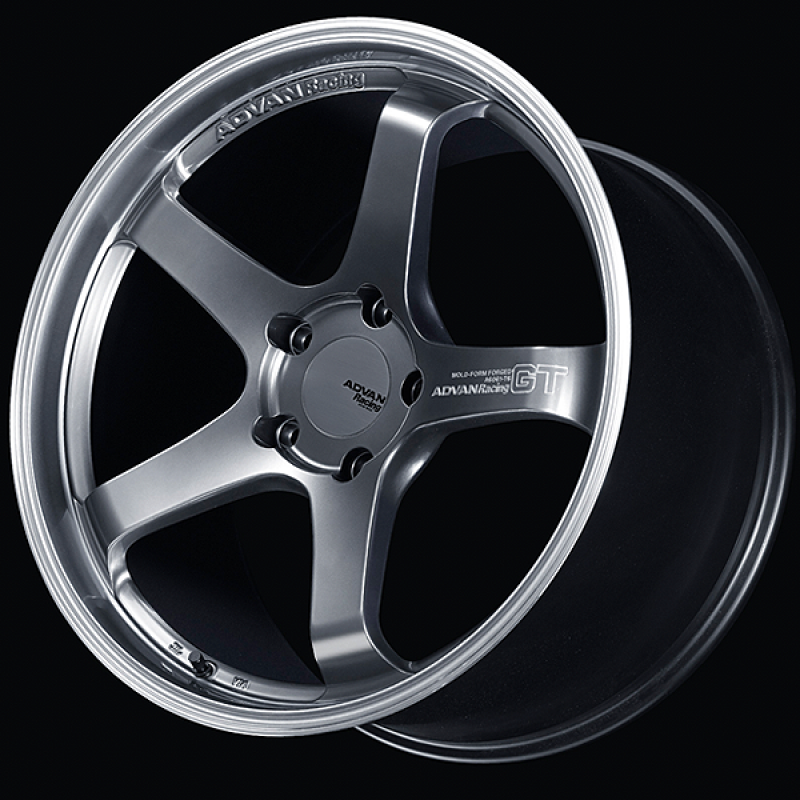 Advan GT for Porsche 20x10.0 / +40 Offset / 5x130 / Machining and Hyper Platinum Black