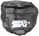 K&N 6in ID x 6inH Closed Top Black Drycharger Air Filter Wrap