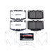 Power Stop 86-91 Mazda RX-7 Front Z26 Extreme Street Brake Pads w/Hardware