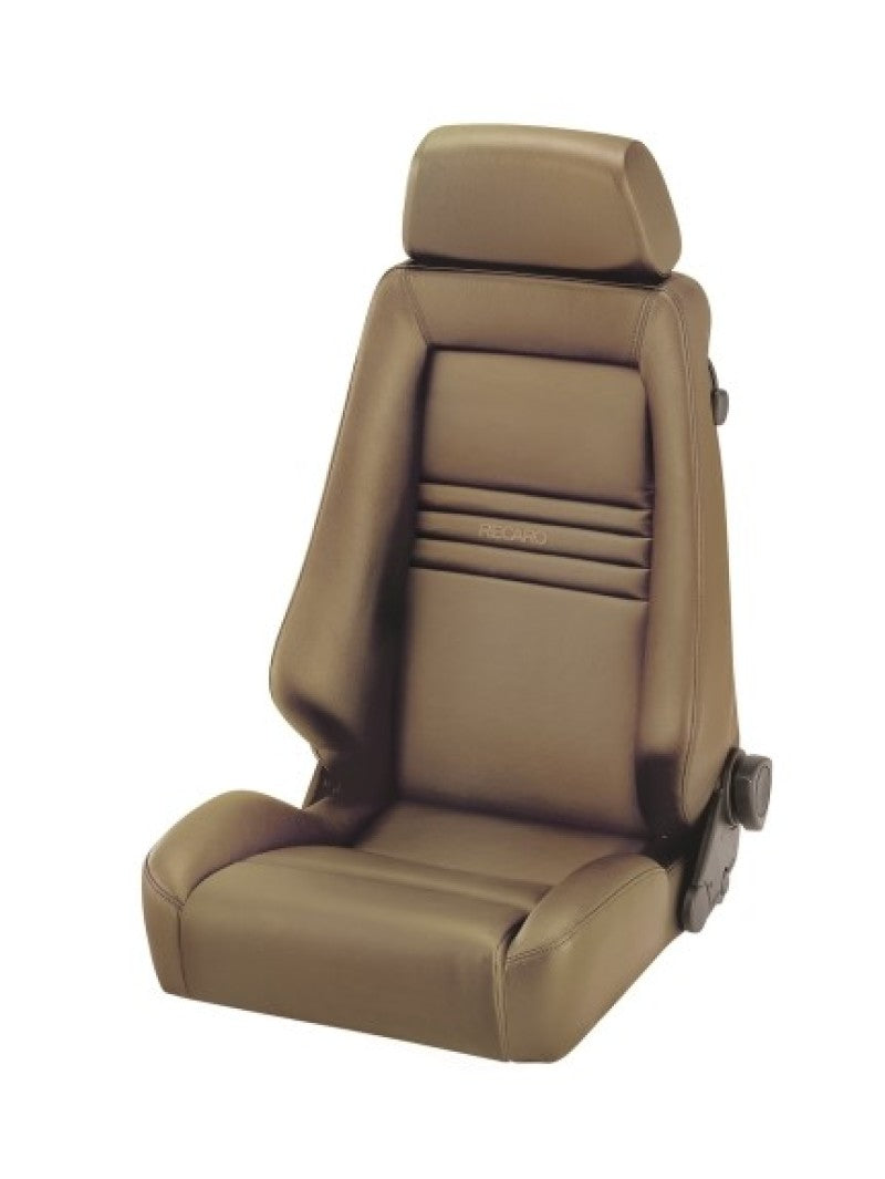 Recaro Specialist M Seat - Beige Leather/Beige Leather