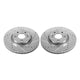 Power Stop 12-15 Land Rover Range Rover Evoque Front Evolution Drilled & Slotted Rotors - Pair