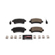Power Stop 2019 Ram ProMaster 1500 Rear Z23 Evolution Sport Brake Pads w/Hardware