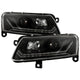 Spyder 09-11 Audi A6 Xenon/HID Model Only Projector Headlights - (PRO-YD-ADA609HID-SEQ-BK)