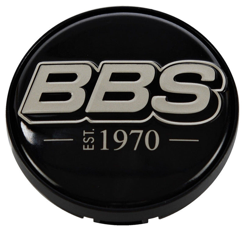 BBS LOGO Center Cap Set 70mm Black/Gold EST. 1970