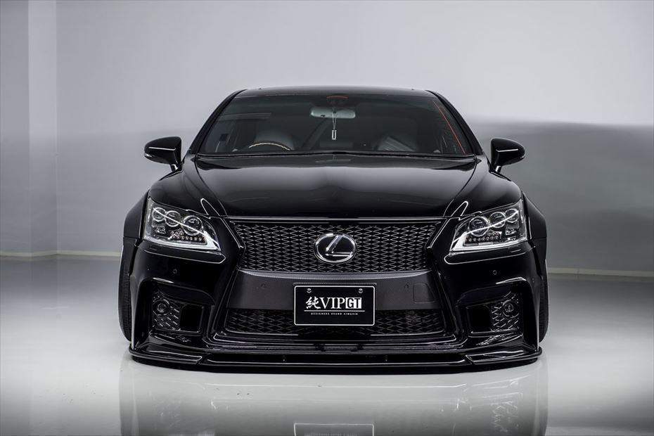 Aimgain Lexus LS460 13-17 VIP GT Type 2 Full kit - Front Bumper, Side Skirts Type 2, Rear Bumper, Trunk Spoiler Type 2, Roof Spoiler, Bonnet Spoiler, Front Over Fenders Type 2, Rear Over Fenders Type 2