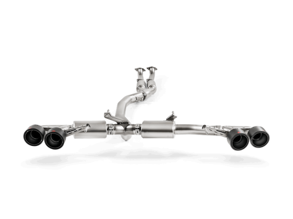 Akrapovic 08-17 Nissan GT-R Evolution Line Cat Back (Titanium) w/ Carbon Tips