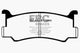 EBC 92-95 Mazda MX3 1.6 Greenstuff Rear Brake Pads