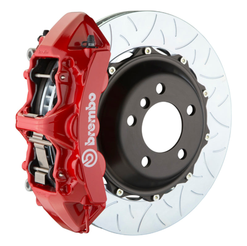 Brembo 12-20 BRZ (ZC6) Front, Slotted Type-3, 6 Piston, 355x32 2-Piece -Red