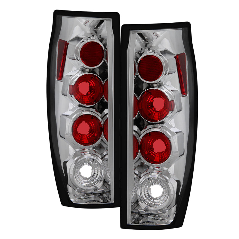 Spyder Chevy Avalanche 02-06 Euro Style Tail Lights Chrome ALT-YD-CAV04-C