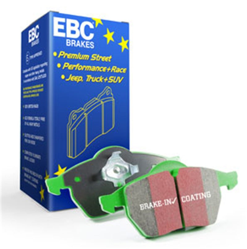 EBC 07-08 Chevrolet Cobalt 2.0 Supercharged (SS) Greenstuff Front Brake Pads