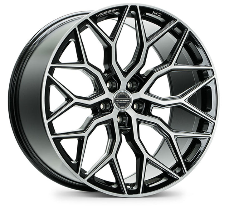 Vossen HF2 - 21x10.5 / ET25 / 5x112 / 66.56 / DEEP - Gloss Black