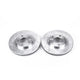Power Stop 00-04 Buick LeSabre Front Evolution Drilled & Slotted Rotors - Pair