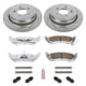 Power Stop 03-11 Ford Crown Victoria Rear Z26 Street Warrior Brake Kit