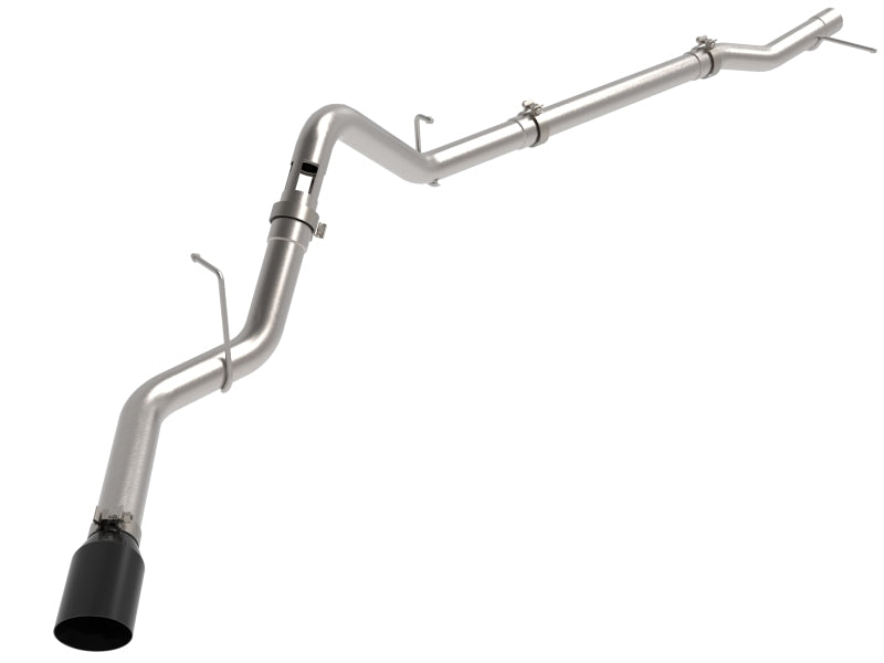 aFe 23-23 GM Trucks L6-3.0L (td) LZ0 Large Bore-HD 3 IN 409 SS Back Exhaust System w/Black Tip