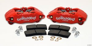 Wilwood Forged Dynalite Front Hat Kit 11.75in SRP Drilled/Slotted Rotor Red Caliper 16+ Miata