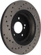 StopTech 01-07 BMW M3 (E46) / 00-04 M5 (E39) Drilled Left Rear Rotor