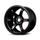 Gram Lights 57DR 18x9.5 +38 5-114.3 Semi Gloss Black Wheel