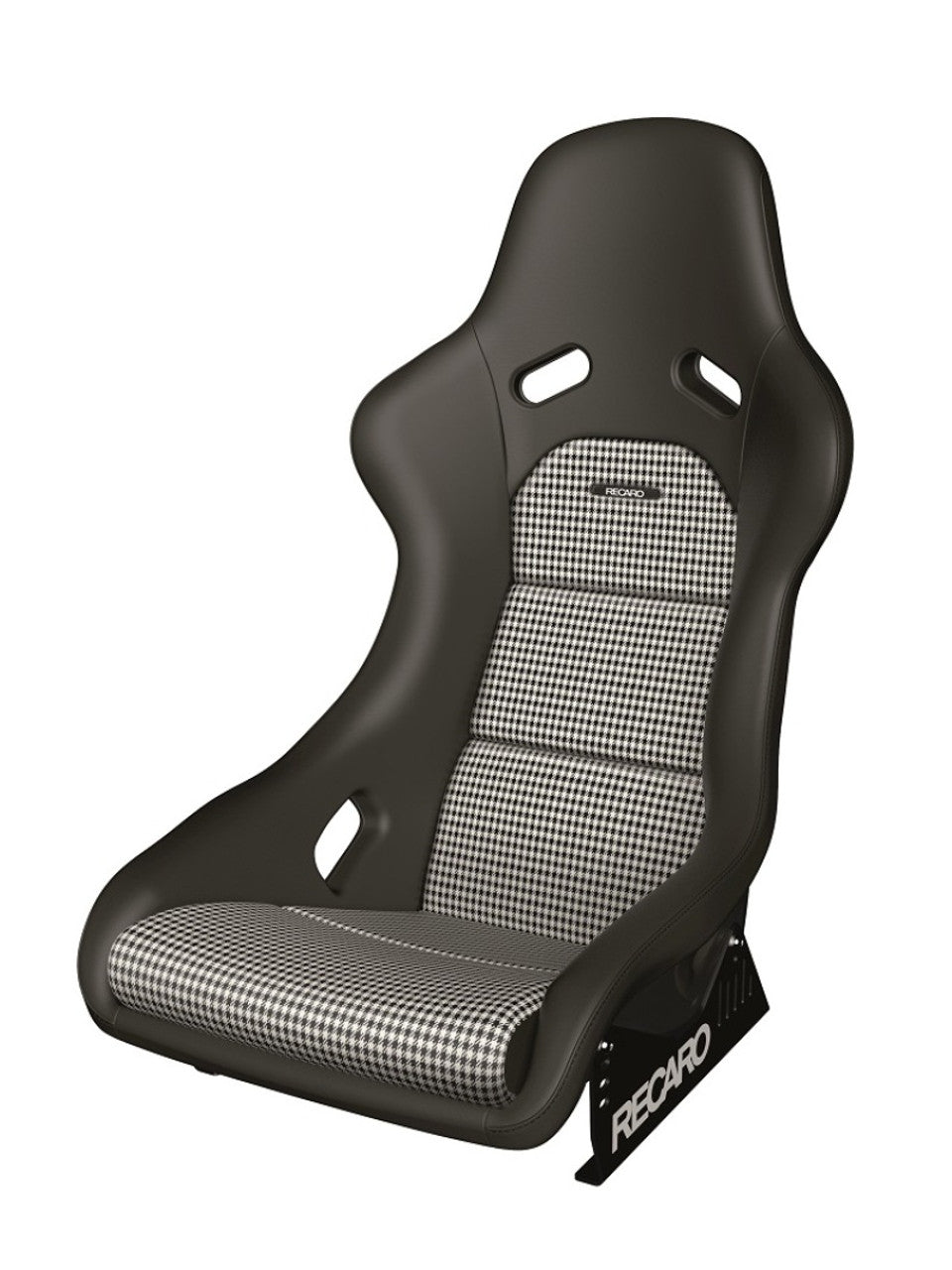 Recaro Classic Pole Position Street ABE Display Seat (Classic Line) - Pepita w/Steel Side Mnt & Base