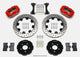 Wilwood Forged Dynalite Front Hat Kit 12.19in Drilled Red 00-04 PT Cruiser/03-04 SRT/4