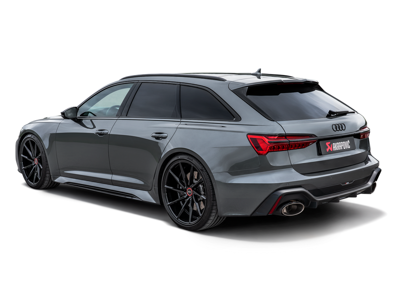 Akrapovic 2023 Audi RS6 Avant (C8) Evolution Line Cat Back (Titanium) (Req Link Pipe Set)