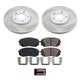 Power Stop 2017 Kia Optima Front Semi-Coated Rotor Kit