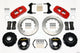 Wilwood AERO4 Rear P-Brake Kit 14.00in Red 2005-2014 Mustang