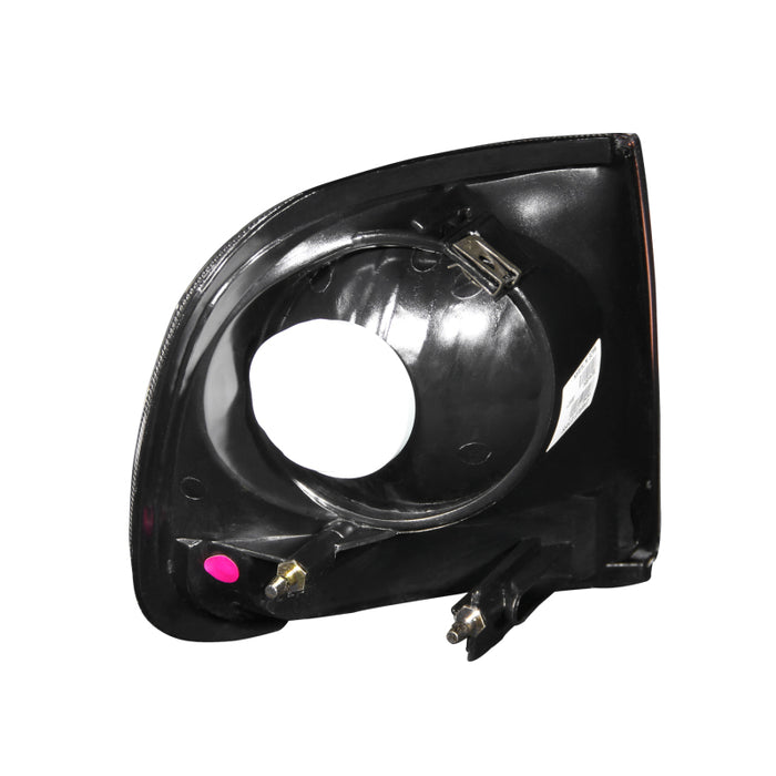 ANZO Corner Lights 1997-2003 Ford F-150 Harley-Davidson Style Corner Lights Black w/ Amber Reflector
