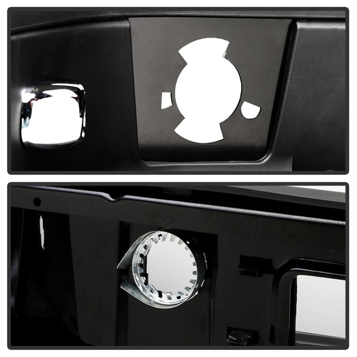 xTune 07-13 Chevy Silverado/GMC Sierra 1500 OEM Style Steel Rear Bumper - Chrome RB-CS07-SET-C