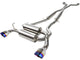aFe Takeda 2-1/2in 304SS Cat-Back Exhaust Infiniti G37 08-13/Q60 14-15 V6-3.7 w/ Blue Flame Tips