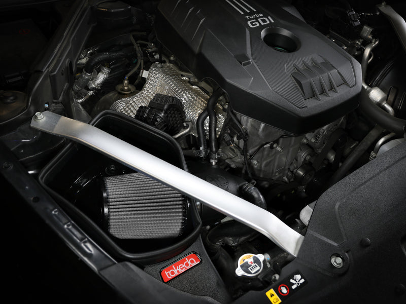 aFe 18-21 Kia Stinger L4 2.0L (t) Takeda Stage-2 Cold Air Intake System w/ Pro DRY S Filter