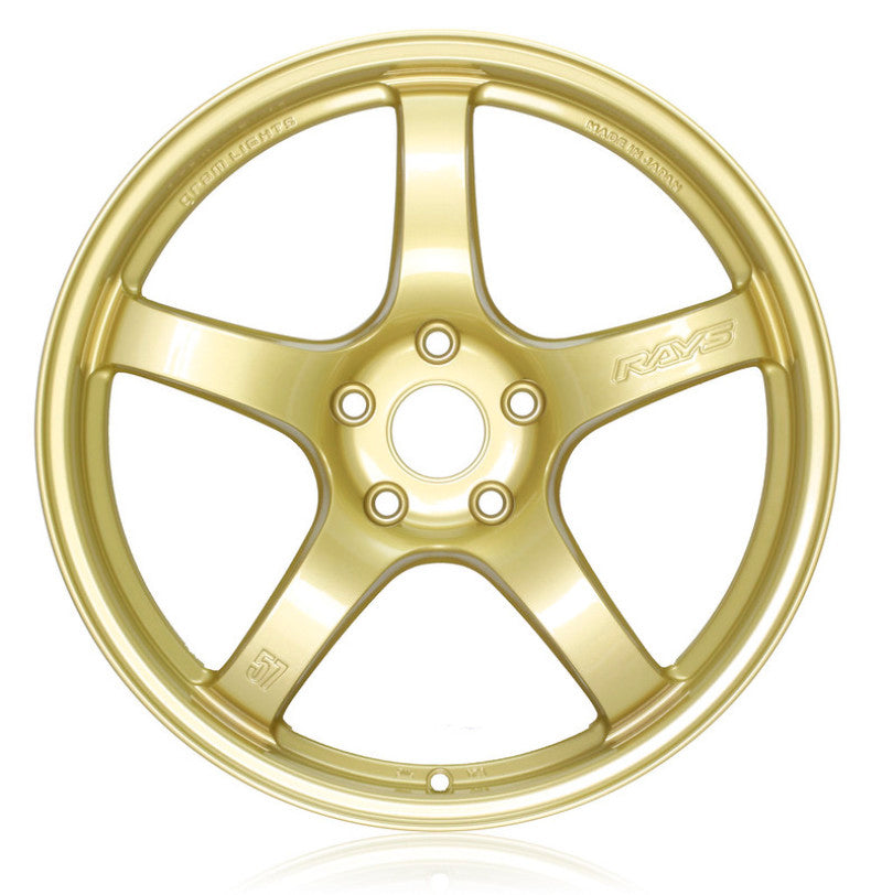 Gram Lights 57CR 17x9 +38 5x100 E8 Gold Wheel (Min Order Of 20)