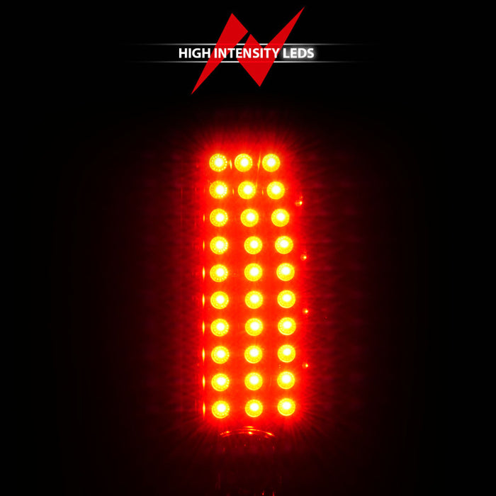 ANZO 04-10 Chevy Colorado LED Taillights G2 - Black