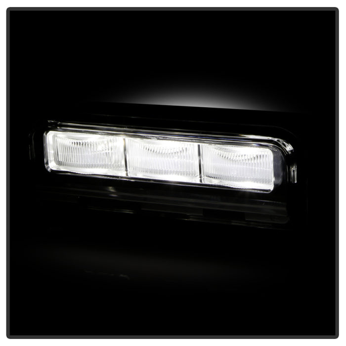 Spyder 22-24 Toyota Tundra OEM Full LED Fog Lights w/Switch - Clear (FL-CL-TTU2022-LED-C)
