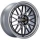 BBS LM 19x8.5 5x112 ET48 Diamond Black Center Diamond Cut Lip Wheel -82mm PFS/Clip Required