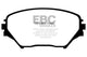 EBC 01-03 Toyota RAV 4 2.0 Ultimax2 Front Brake Pads
