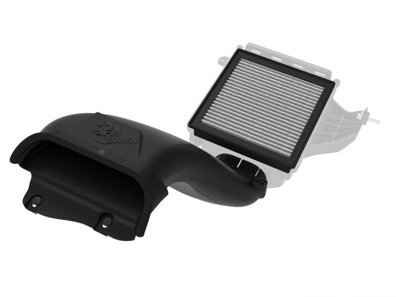 aFe 21-24 Ford F-150 V6/V8 Dynamic Air Scoop w/ Pro DRY S Filter (D.A.S. PLUS)