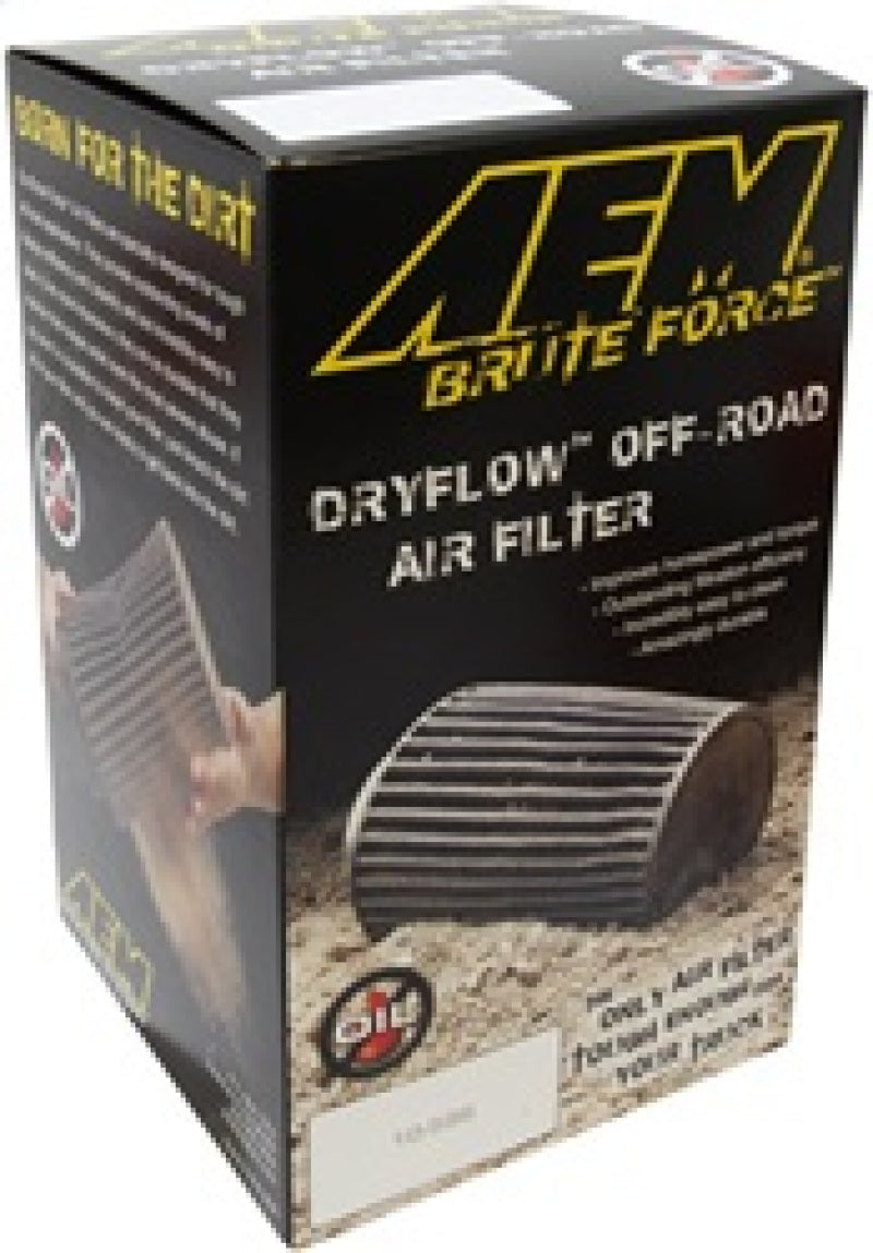 AEM 3.5 in x 9 in Dryflow Conical Air Filter