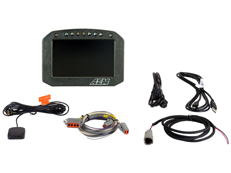 AEM CD-5L Carbon Logging Flush Digital Dash Display