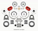 Wilwood Forged Dynalite-M Front Kit 10.75in Red 1950-1955 MG-TD/TF