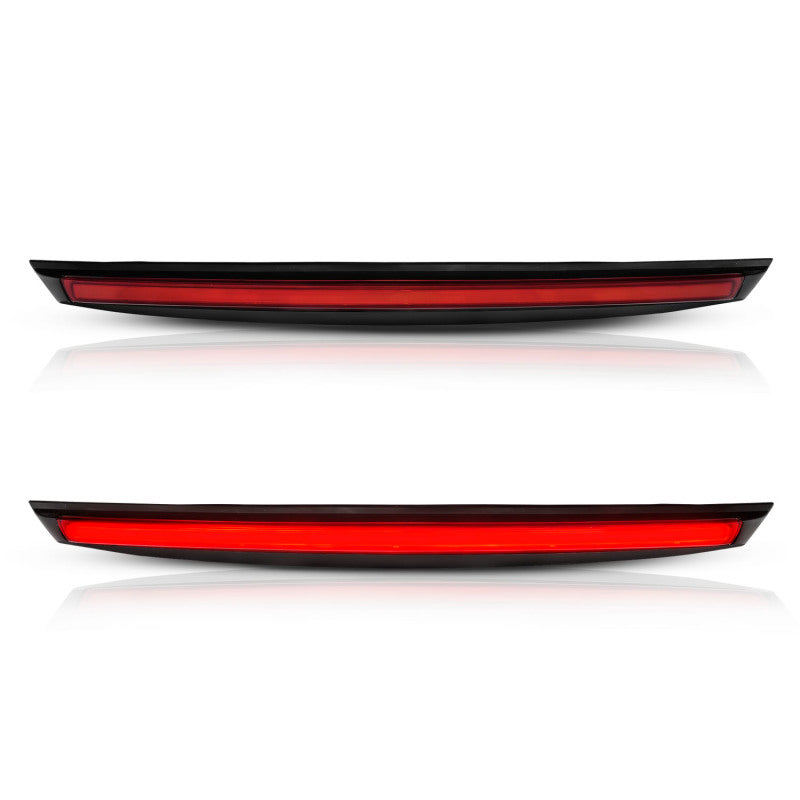 ANZO 2007-2014 Chevrolet Suburban 1500 LED 3rd Brake Light Black Housing Red Lens w/ Spoiler 1pc