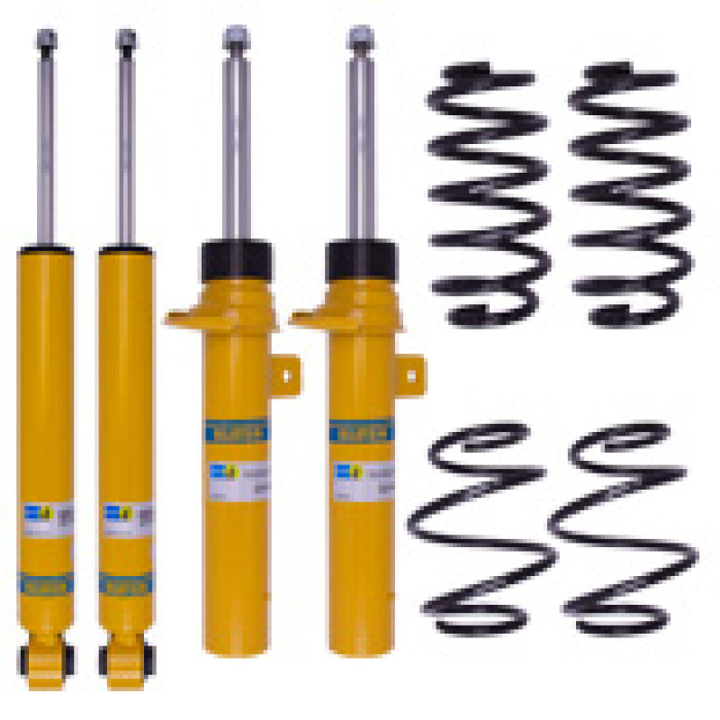 Bilstein B12 (Pro-Kit) 14-16 Mini Cooper S L4 2.0L Front and Rear Suspension Kit